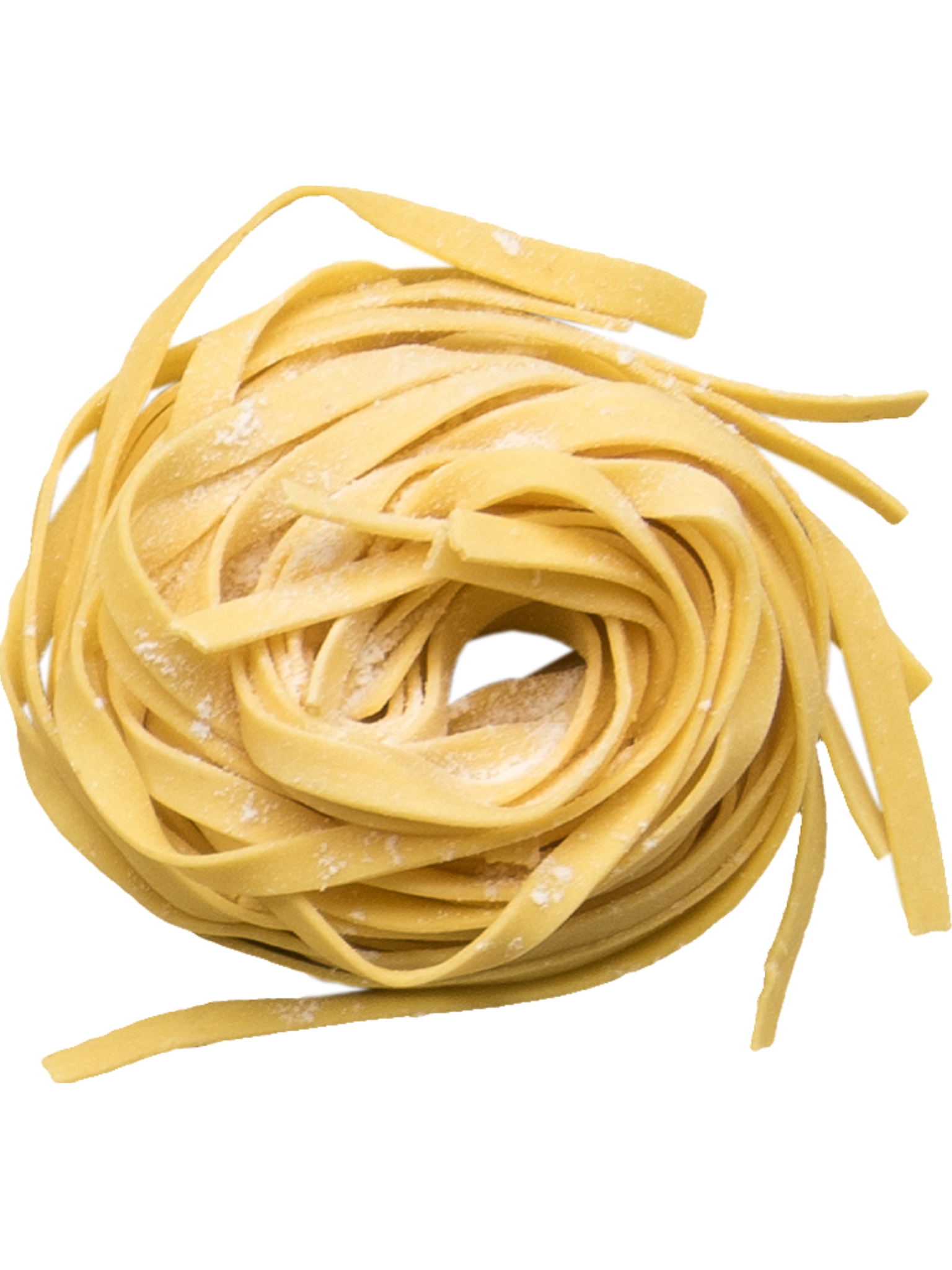 TAGLIATELLE AUX OEUFS EN NID